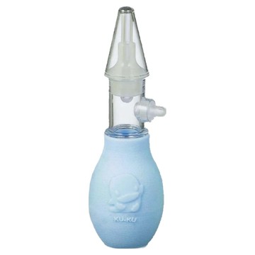 KU.KU Duckbill 酷咕鴨 浮雕防逆流吸鼻器 藍色  1個  KU5373-001