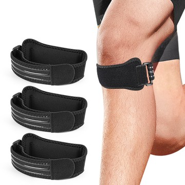 大友los2303戶外騎行魔術貼加壓防滑護膝助力帶膝部髕骨保護套運動護膝帶