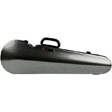 Bam High Tech Contoured Violin Case Silver Carbon