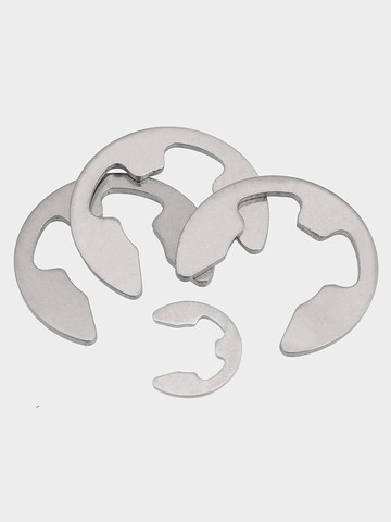 304不銹鋼 開口擋圈 E型卡簧 卡扣Φ1.2 M2M3M4M5M7M8M9M10M12M15