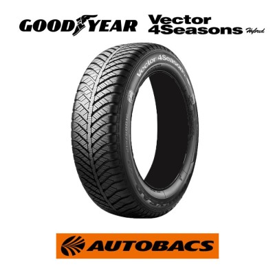 195/55R16オールシーズンタイヤ グッドイヤー ベクター4S ハイブリッド