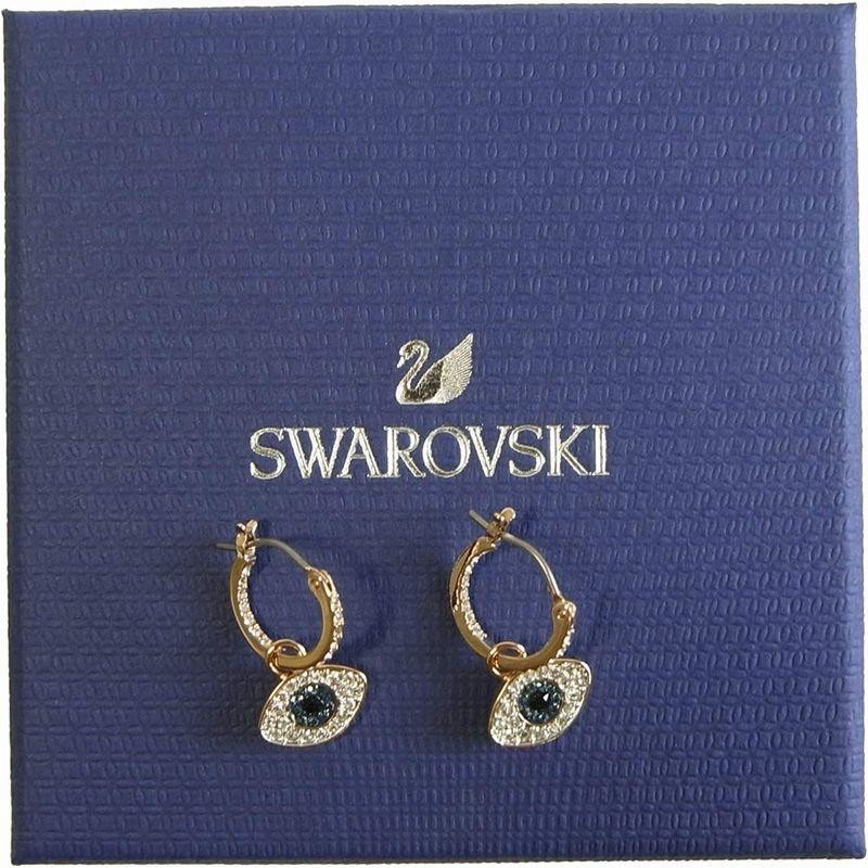 スワロフスキー ピアス Duo Evil Eye デュオ イーヴィルアイ SW-511 ...