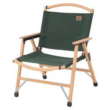 Naturehike 挪客 暮靜可折疊拆卸木椅 JJ007-2  原木色 森林綠  1個