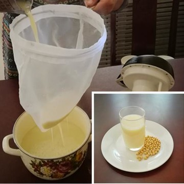 豆漿過濾網篩超細奶茶果汁過濾網家用豆漿機通用過濾網袋廚房漏勺