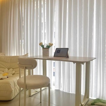 實木桌 會議桌 泡茶桌 老闆辦公桌 洽談桌 電腦桌 一體簡易風桌面長方形家用出租屋辦公桌房間客廳白色茶桌餐桌