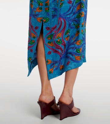 Etro Printed midi dress