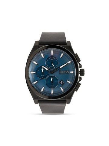 BOSS - Grandmaster Chronograph 46mm - men - stainless steel - One Size - Blue