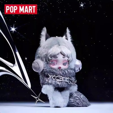 POP MART 泡泡瑪特 XG x SKULLPANDA 日本限定 毛絨吊卡 毛絨掛件 SKULLPANDA x XG