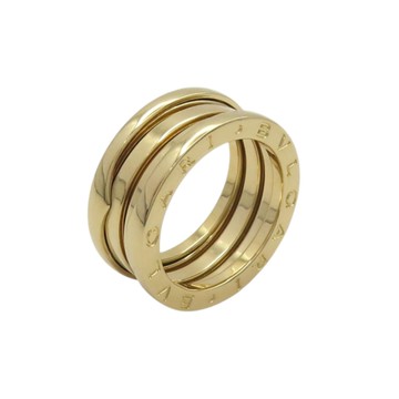 【二手名牌BRAND OFF】BVLGARI 寶格麗 18K黃金 B.zero1 戒指 51