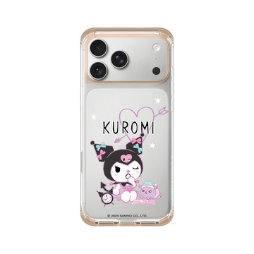 iPhone 17 Pro Max ClearX 暖透橘 - 三麗鷗-酷洛米 Kuromi - Good night