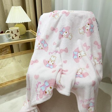 🔶台灣發貨🔶少女粉美樂蒂小毛毯~休閒蓋毯多款卡通ins午睡毯辦公室披肩抱抱毯