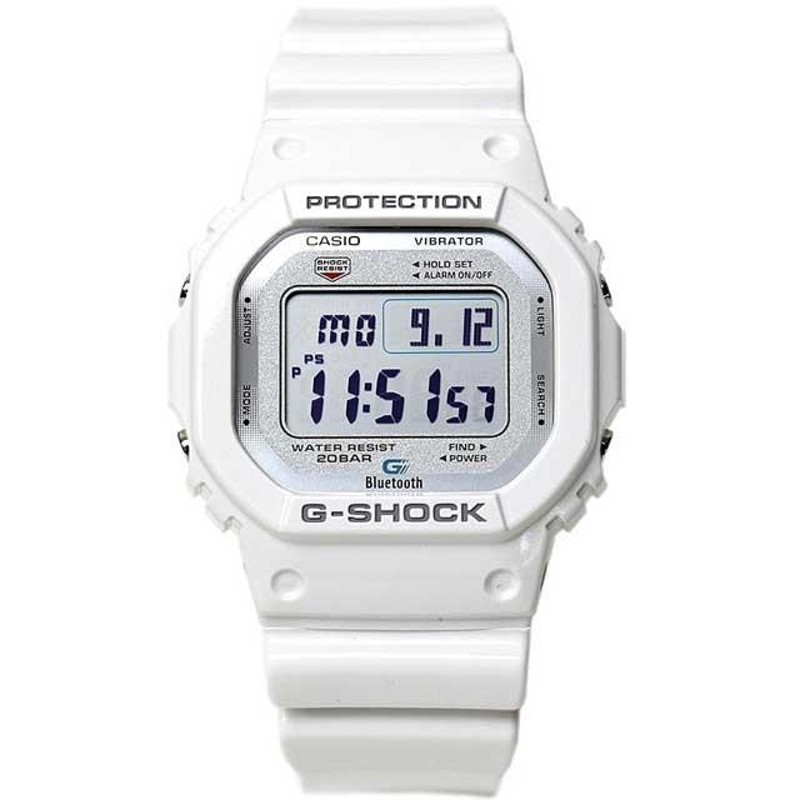 CASIO【カシオ】 G-SHOCK Bluetooth GB-5600AB-7DR（ホワイト）腕時計