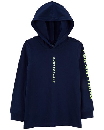 Kid Hooded Jersey Tee