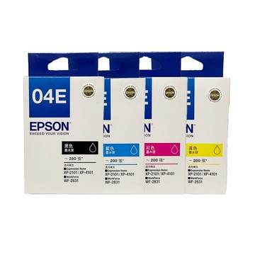 EPSON T04E 04E 原廠墨水匣 適用 XP-2101 XP-4101 WF-2831