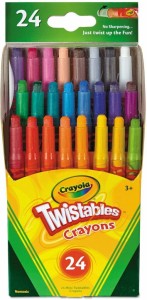 クレヨラ アメリカ 海外輸入 Twistables Mini Crayons, 24 Colors Pack