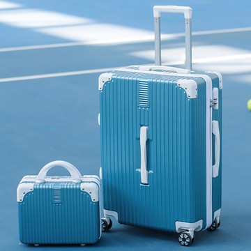 新網紅旅行箱女24寸學生拉桿皮箱32寸子母行李箱男20寸時尚密碼箱 雙11全館免運