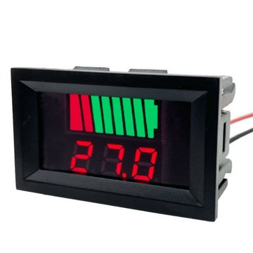 蓄電池電壓電量表-60V 電瓶 電壓電量表 鋰電池 電壓電量顯示器【DD336】 123便利屋