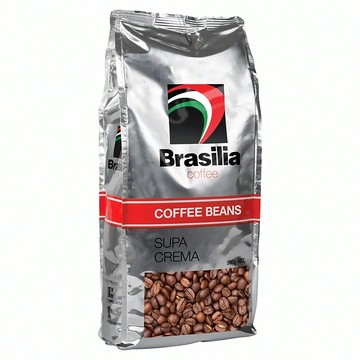 Brasilia 巴西里亞 義式風味 Supa Crema 500g  咖啡豆(無研磨)  1包