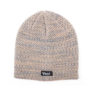 VAST 保暖羊毛帽 / 杏灰色