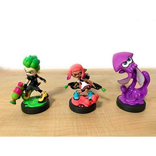 スプラトゥーンシリーズ amiibo3種セット(ガールネオンピンク