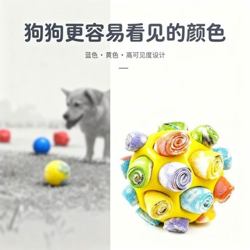 超值下殺 台灣熱銷 藏食狗玩具 狗狗玩具 寵物用品 貓咪狗狗 毛孩用品 狗狗彩色嗅聞球 互動藏食凍乾嗅聞訓練 消耗精力玩