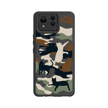 Zenfone 11 Ultra SolidSuit 黑 - Camouflage / 迷彩 - 喵迷彩-黑