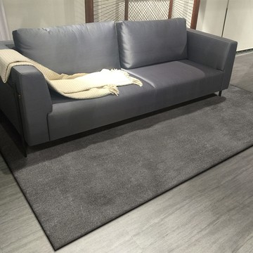 比利時厚經典素面地毯 深灰 160x240cm