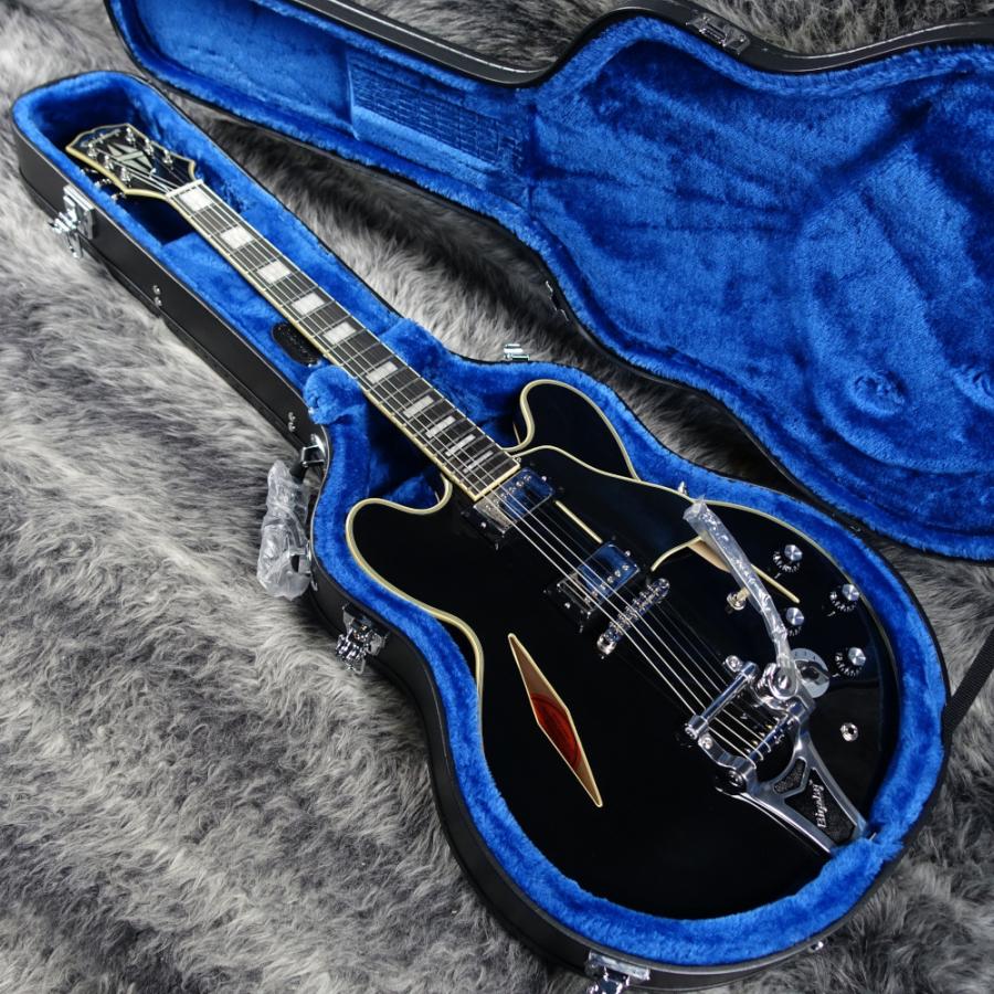 Epiphone Shinichi Ubukata ES-355 Custom Bigsby ver.02 Ebony