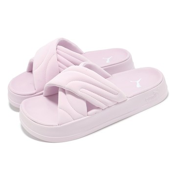 [ACS] Puma 拖鞋 Leadcat Platform 女鞋 粉 厚底 一體式 緩衝 涼拖鞋 40034005
