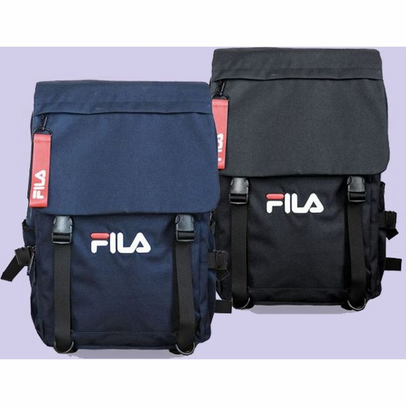 8fb002 当店限定 Fila No Shake ロゴ刺繍フラップリュック フィラ リュック バックパック 学生 通学 部活 自転車 おしゃれ 人気 多収納 入学準備 新学期 通販 Lineポイント最大0 5 Get Lineショッピング