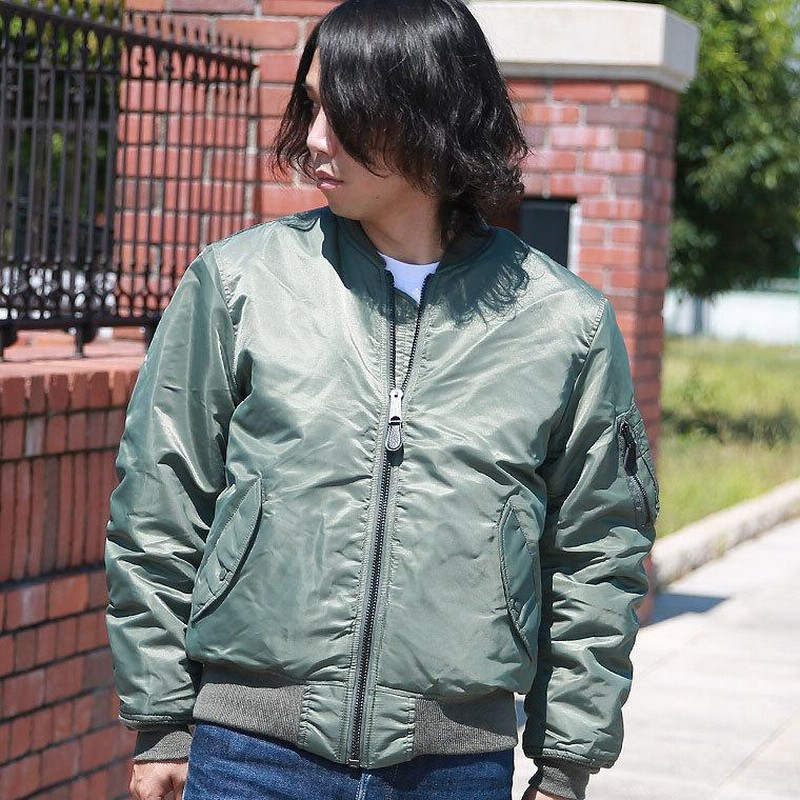 HALO ファッション AVIREX アヴィレックス MA-1 フライトジャケット