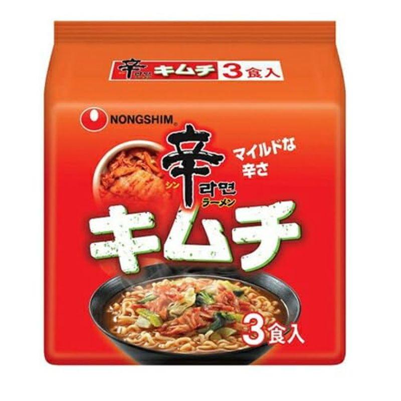 農心 辛ラーメン キムチ 袋麺 3袋入(120ｇ×3袋)×12個