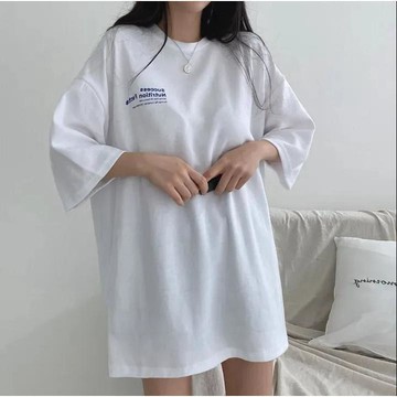 已售9642件💖Vuja de 純棉 t恤 短袖上衣女 英文印花 T恤 韓國上衣 oversize T恤 寬鬆上衣 i