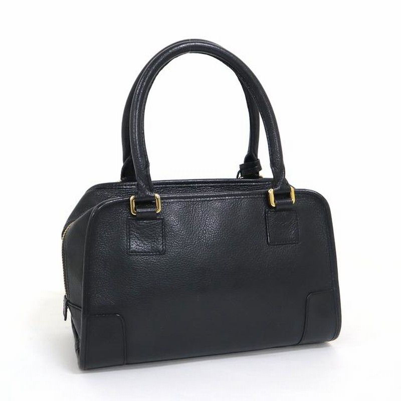 LOEWE】ロエベ アマソナ28 ハンドバッグ ブラック レザー 339.95