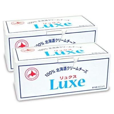 北海道乳業 LUXEクリームチーズ 1kg × 2個