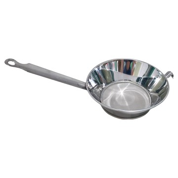 弁慶 強力過濾網 18.2 x 5.8cm 不鏽鋼材質 細密網孔 廚房過濾  1個