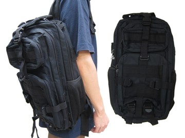 背包中小容量二主袋+外袋共四層可電腦a4資夾防水尼龍布水瓶外袋戰鬥包