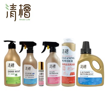 Hinoki Life 清檜 檜木 清潔系列 地板清潔劑 浴廁清潔劑 洗衣精 酵素去漬液 洗碗精 【YODEE優迪】