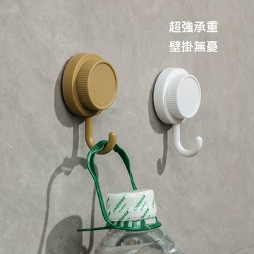 旋轉吸盤掛鉤 旋轉吸盤收納 浴室衛生間粘鈎旋轉免打孔強力承重真空無痕廚房門後