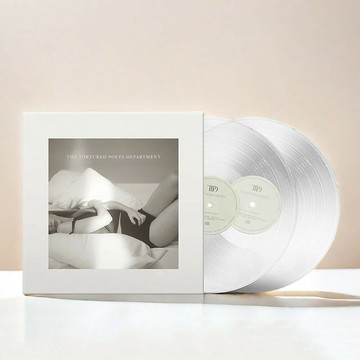 正版 泰勒斯威夫特 霉霉Taylor Swift TTPD黑膠唱片專輯 透明膠