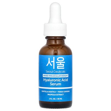 SeoulCeuticals, 透明質酸精華，1 液量盎司（30 毫升）