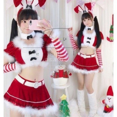 バニーガール クリスマス 仮装 コスチューム8点セット bpbd.kendalkab