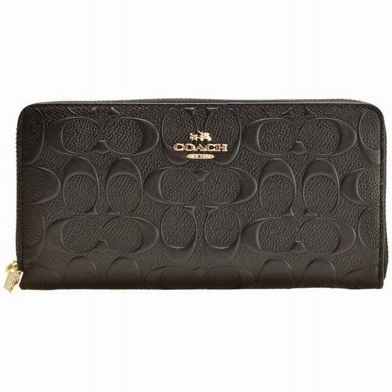 コーチ COACH 財布 長財布 レディース ラウンドファスナー