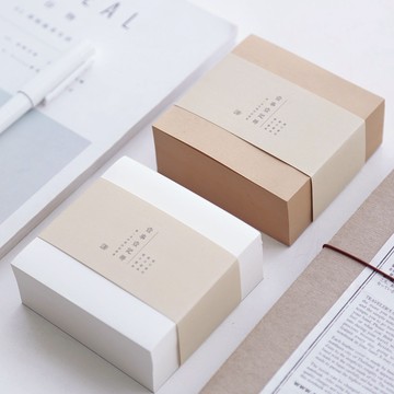 【現貨】小清新便條紙磚(400入) 便條紙 便籤便條 MEMO紙 辦公室用品 記事本 單字本 文青 筆記本 便利