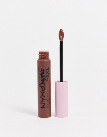 NYX Professional Makeup Lip Lingerie XXL Matte Liquid Lipstick - Going Desnuda-Pink
