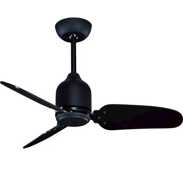 L01-21105B 平光黑【DC直流馬達】32吋吊扇-無燈款