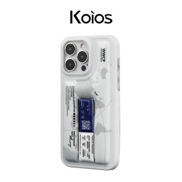 【Koios】iPhone｜簡約機票隱形支架手機殼 14ProMax 保護殼 防摔殼 防撞殼 保護套