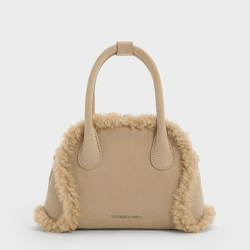 Nelly 麂皮托特包