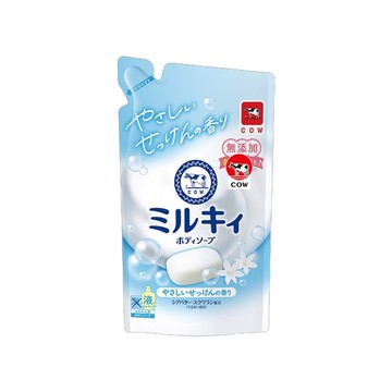 牛乳石鹼 SKINLIFE 牛乳石鹼沐浴乳 補充包 清新香皂 360mL 沐浴乳 好沖易淨 牛乳精華沐浴乳【立赫藥局】