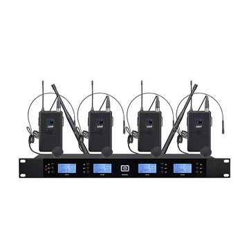 UHF無線麥克風腰包頭戴領夾話筒500M 600M 800M 900MHz可改頻段【Snowbelle優選】